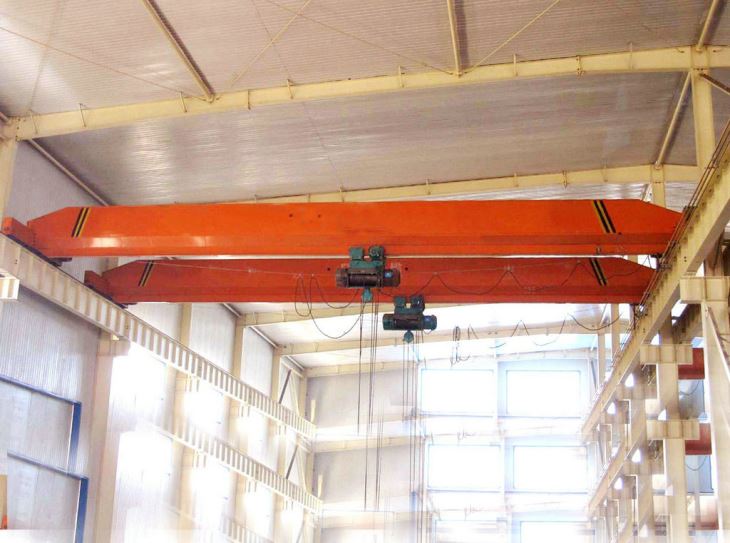 Elektrisk kraftdrevne eksplosionssikker enkeltgear overheadkran