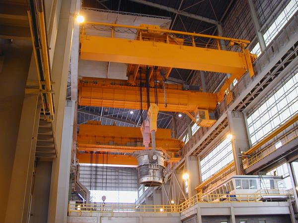 PLC Control Tilgængelig Varmestøbning Overhead Crane