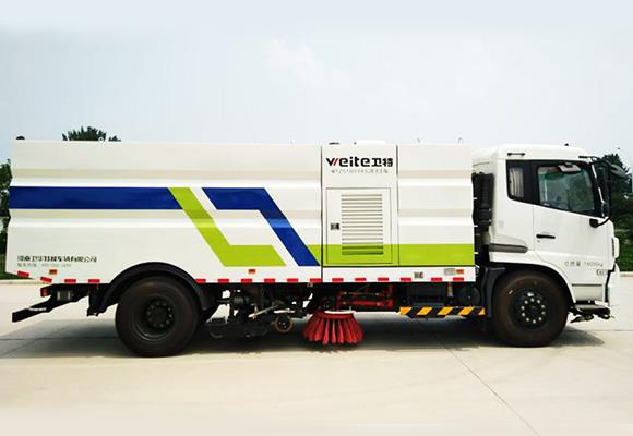 Street Sweeping og vaskemaskine